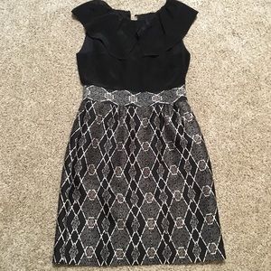 Formal business attire black dress